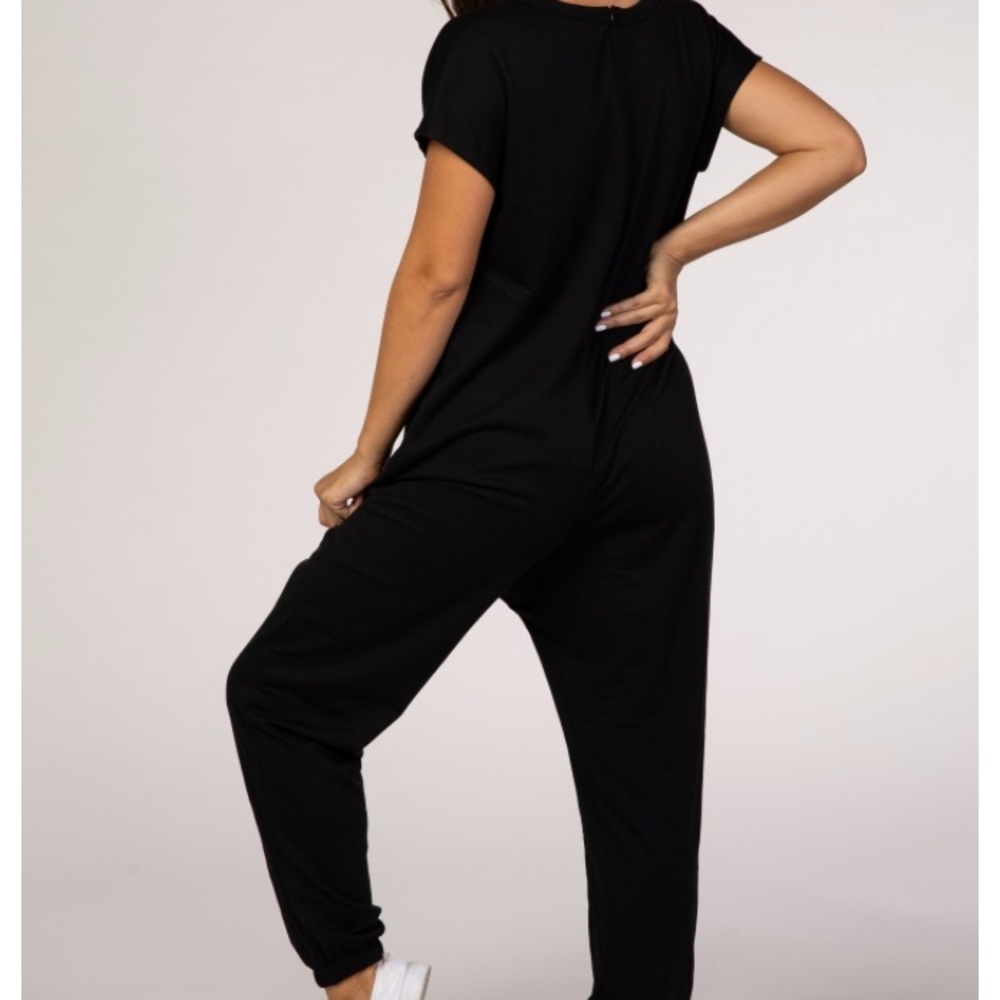 Maternity Knit Jumpsuit